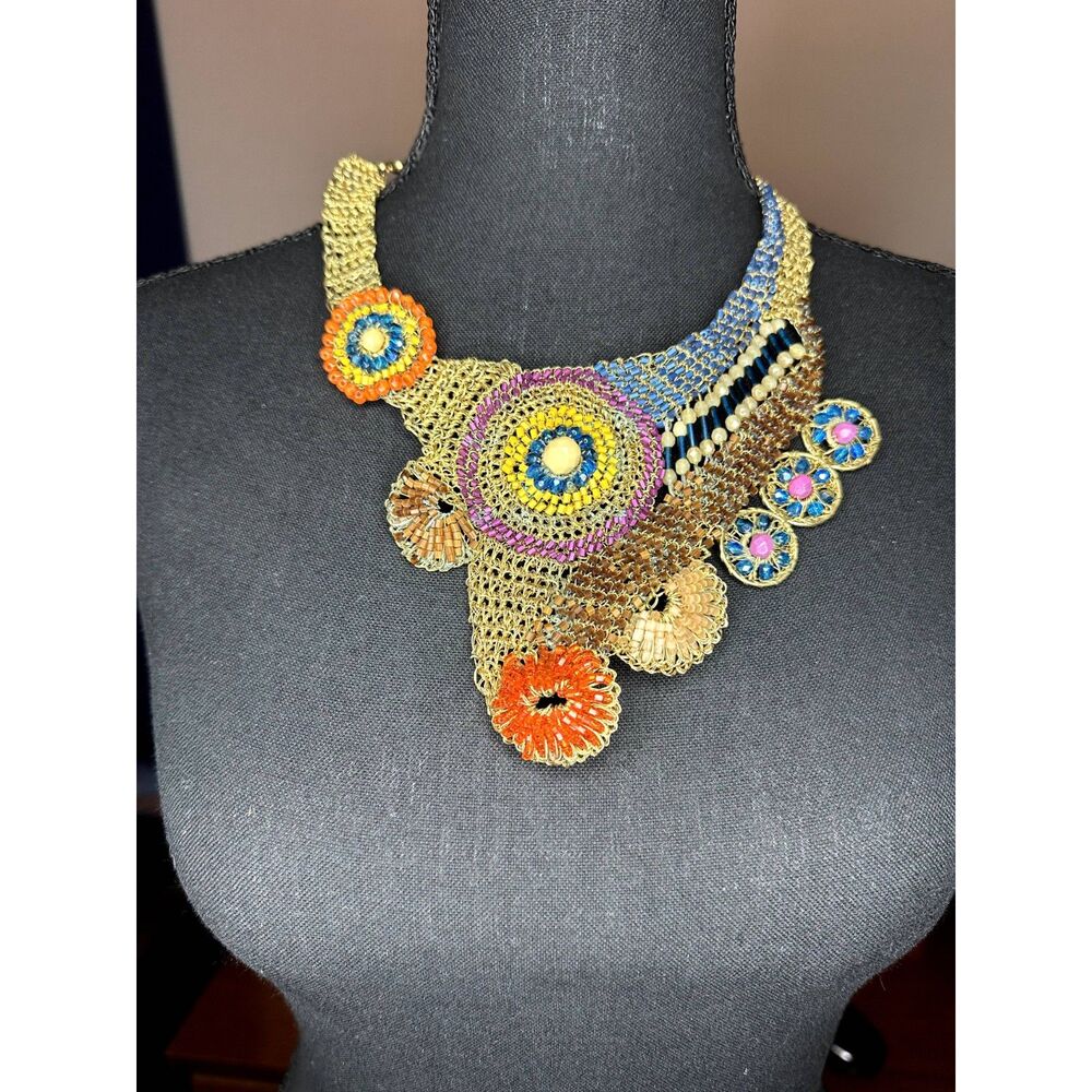 Crocheted Lavish by Tricia Milaneze Lavish luxury fashion jewlery Bead work